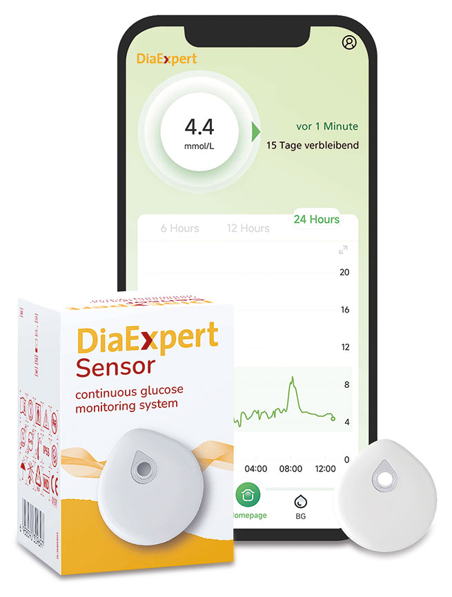 Das DiaExpert CGM-System