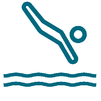 Wasserdicht für bis zu 1 Std. in 2 m Tiefe Wasserdicht für bis zu 1 Std. in 2 m Tiefe