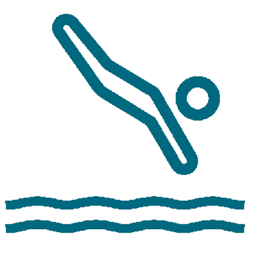 Wasserdicht für bis zu 1 Std. in 2 m Tiefe Wasserdicht für bis zu 1 Std. in 2 m Tiefe
