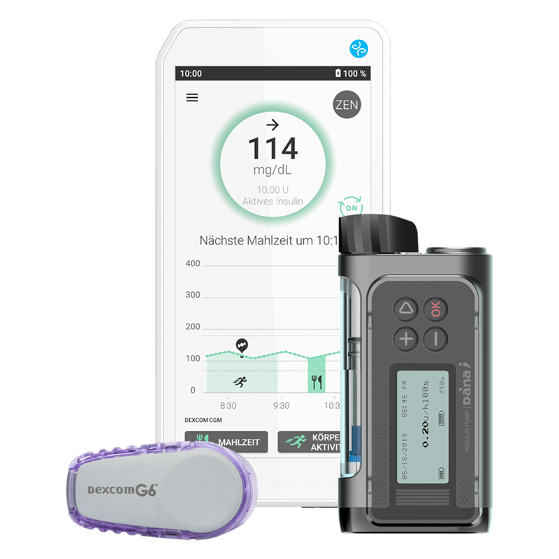 Dana-i als AID-System (Hybrid-Closed-Loop-System)