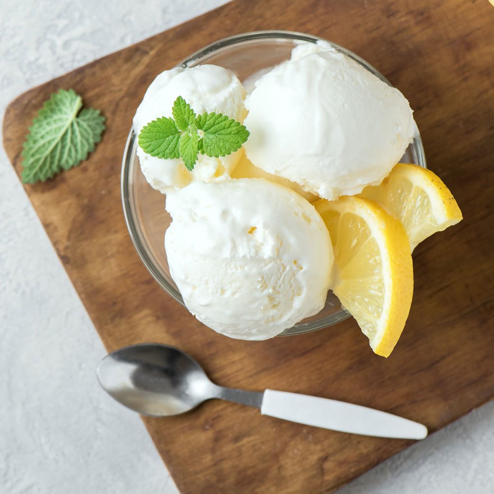 Zitronen-Joghurt-Eis