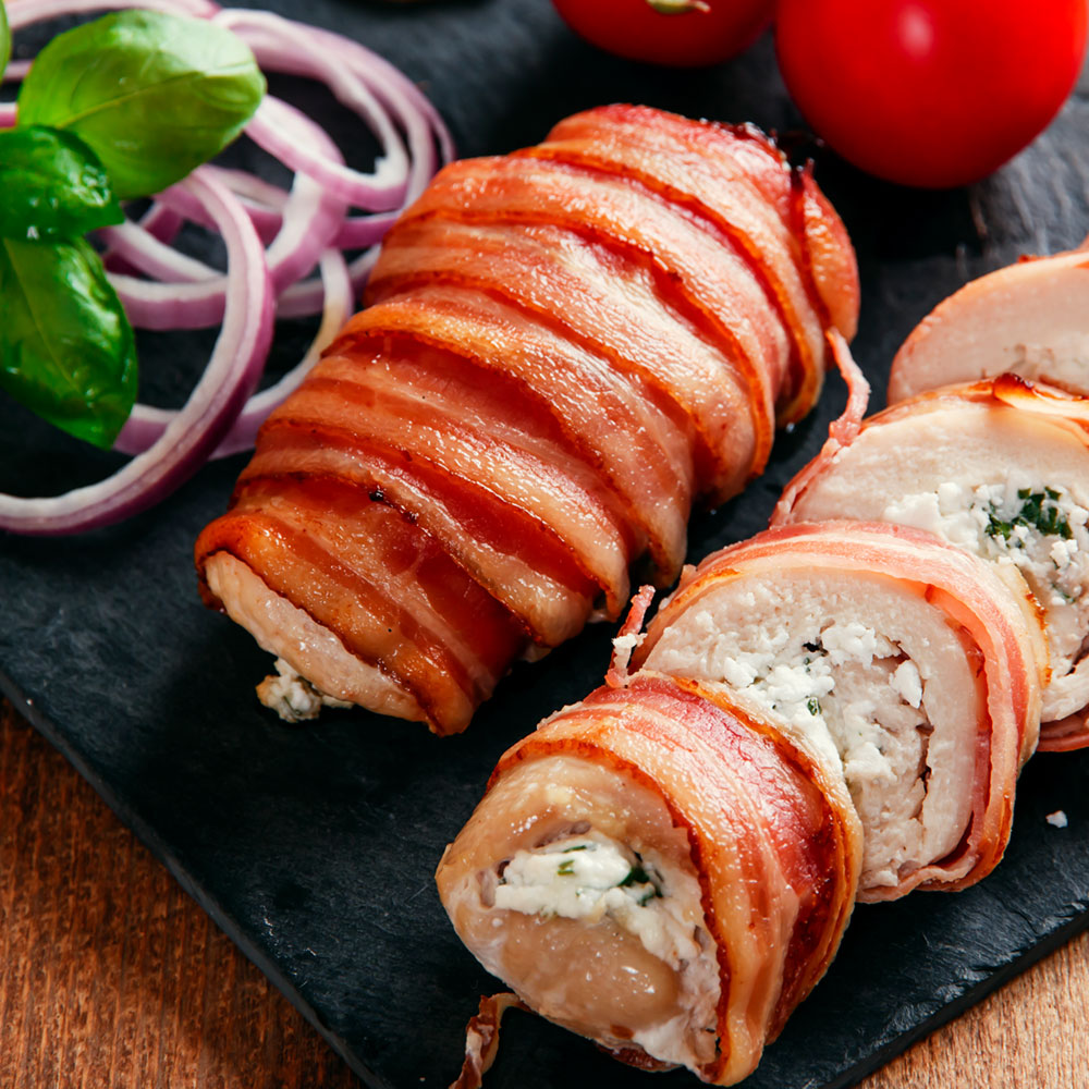 Bärlauch-Hähnchen-Rouladen Bärlauch-Hähnchen-Rouladen