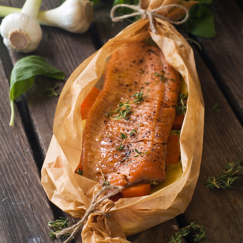 Rezept: Lachs vom Grill Rezept: Lachs vom Grill