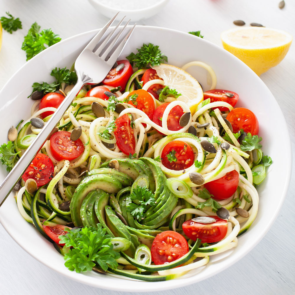 Pasta mit Avocado-Tomatensosse Pasta mit Avocado-Tomatensosse