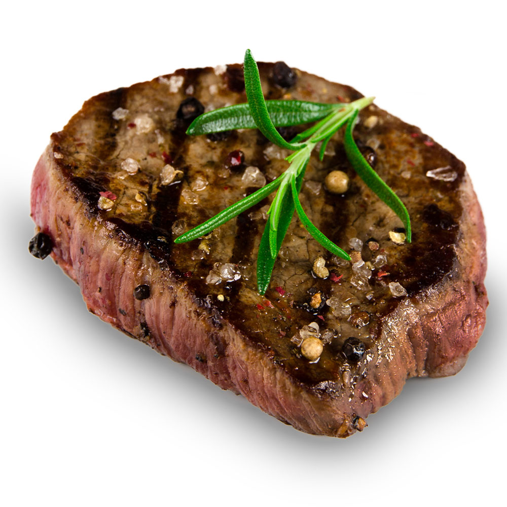 Rinderfilet mit Tomaten-Avocado-Salat Rinderfilet mit Tomaten-Avocado-Salat