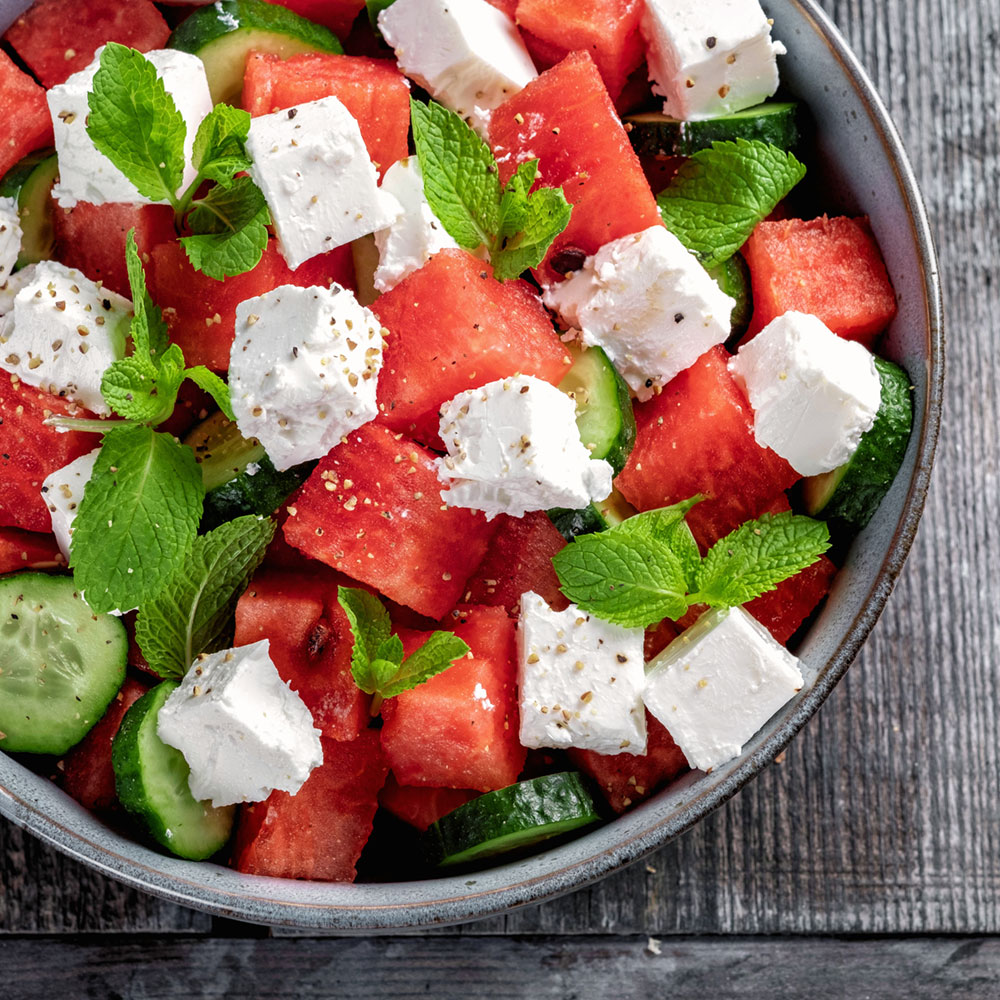 Rezept: Wassermelone- Feta Rezept: Wassermelone- Feta