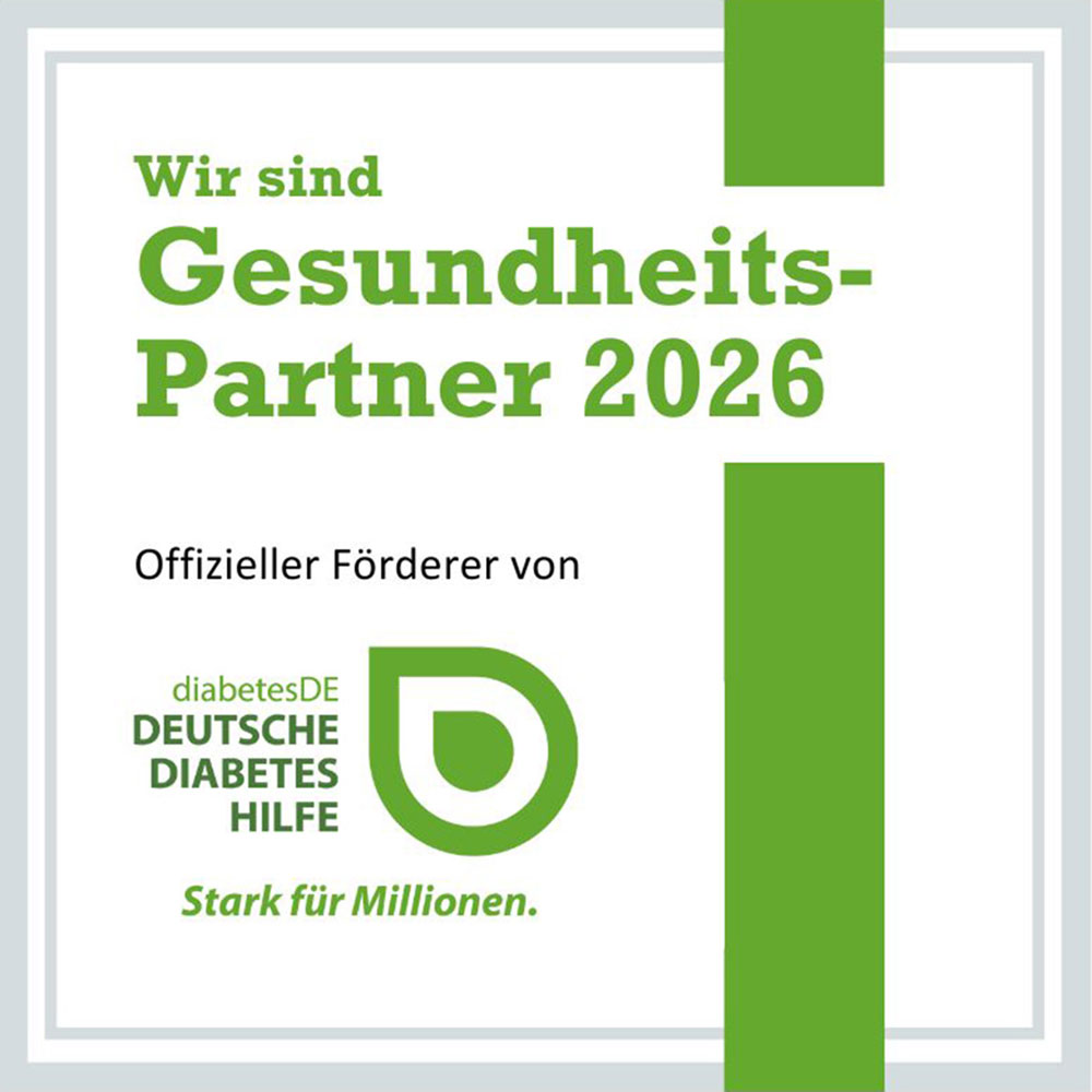 Wir sind Gesundheitspartner 2026 von diabetesDE