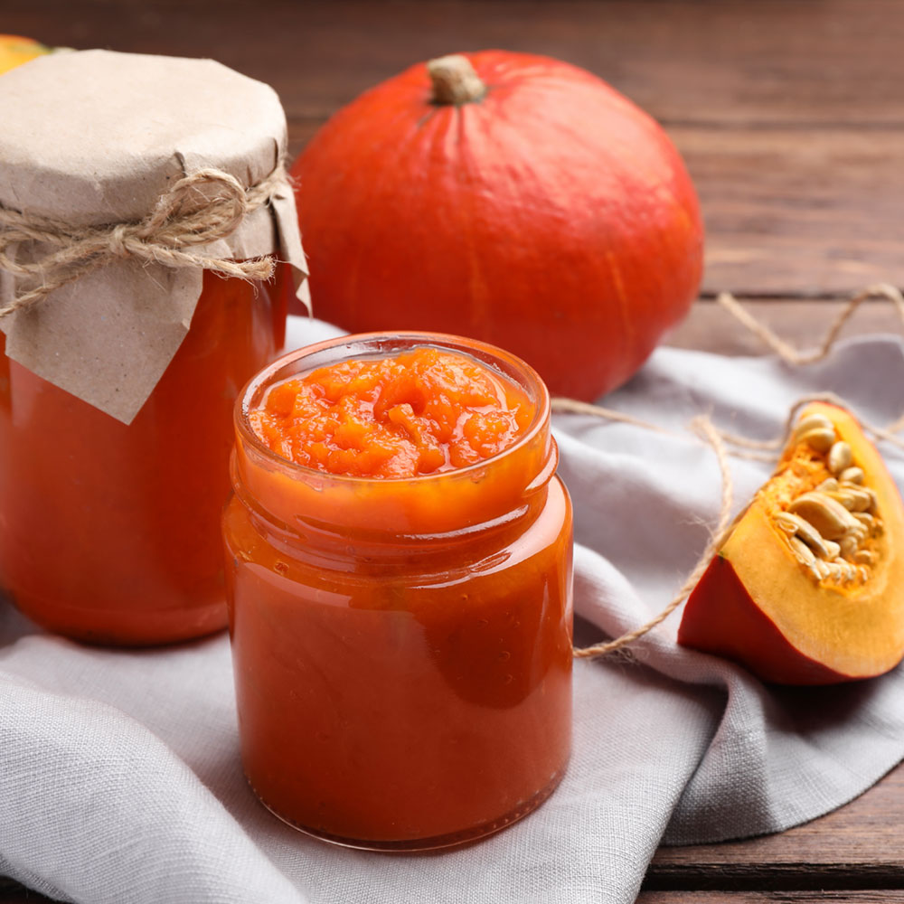 Apfel-Kürbis-Marmelade Apfel-Kürbis-Marmelade