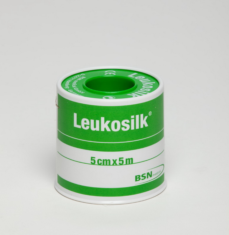 Leukosilk-Pflaster 5 cm x 5 m 1 Rolle