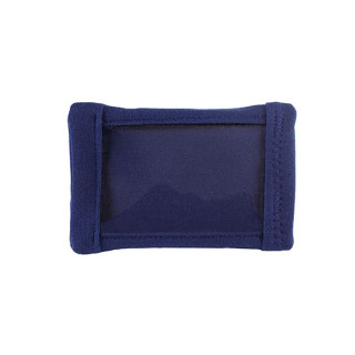 Anstecktasche mit Sichtfenster für CGM/FGM-Empfänger dunkelblau