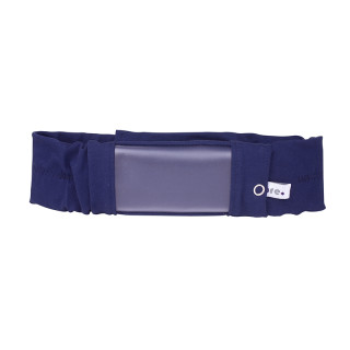 Sportband mit Fenster blau 50-54cm