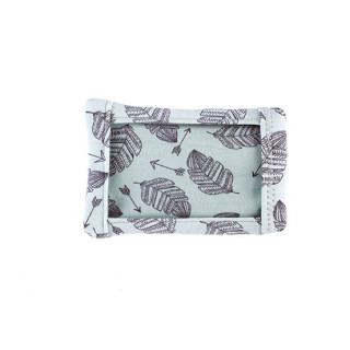 Anstecktasche mit Sichtfenster für CGM/FGM-Empfänger Feder