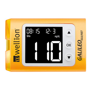 Wellion Galileo GLU/KET Set mg/dL gelb