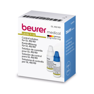 beurer GL48/GL49 Kontrolllösung Level 7 + 8  
2 x 4 ml
