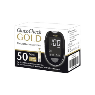GlucoCheck Gold Teststreifen