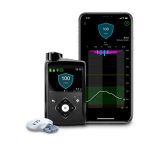 MiniMed 780G Insulinpumpe mit CGM Sensor und Smartphone App für MiniMed 780G