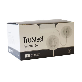 Tandem TruSteel Infusion Set für die t:slim X2-Insulinpumpe