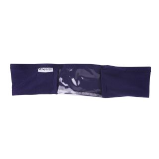 Bauchband mit Sichtfenster blau 50-54 cm