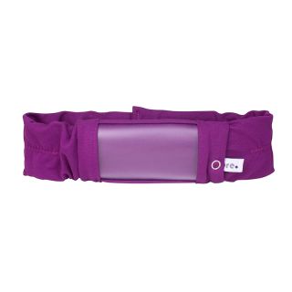 Sportband mit Fenster lila 50-54cm