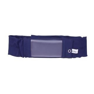 Sportband mit Fenster blau 50-54cm