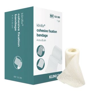 Klinifix Elastic Fixierbinde 8 cm x 4 m 20 Stück