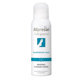 Allpresan Fuß Spezial Schaum Creme für empfindliche und beanspruchte Haut