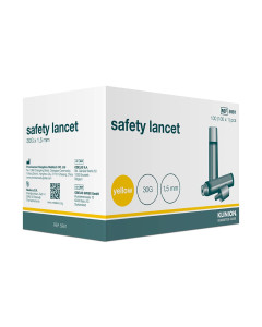Klinion safety lancets 1,5 mm