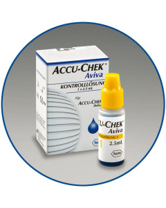 Accu-Chek Aviva Kontrolllösung 1 x 2,5 ml