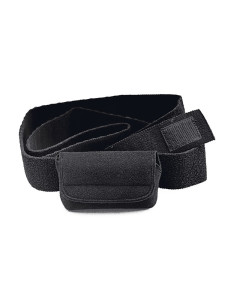 Bauchgurt mit Pumpentasche schwarz