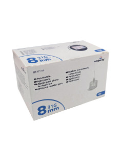 embecta Thin Wall Pen-Nadeln 0,25 x 8 mm 