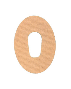 Dexcom G6 Fixtape Oval mit Loch haut