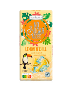 Weiße Schokolade Lemon ’n‘ Chill No Sugar Added