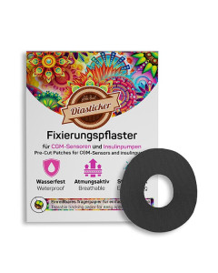 Fixierpflaster Dexcom G7 schwarz
