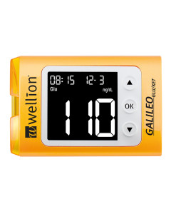 Wellion Galileo GLU/KET Set mmol/L gelb