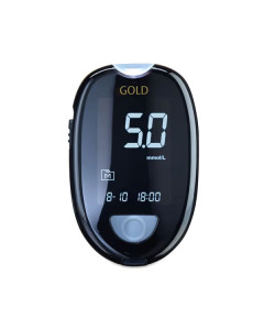 GlucoCheck Gold Blutzuckermessgerät Set mmol/L