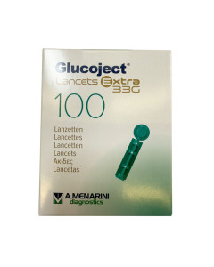 Glucoject Lancets EXTRA 33G 100 Stück