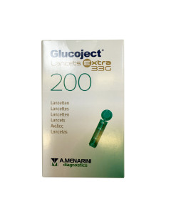Glucoject Lancets EXTRA 33G 