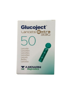 Glucoject Lancets EXTRA 33G 50 Stück