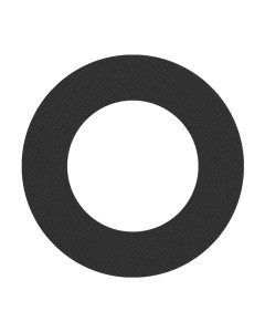 FreeStyle Libre Randtapes rund Loch schwarz