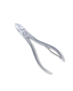 Nagelzange, mattverchromt, mit abgerundeter Spitze aus der Serie Diabetic-Special