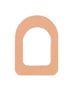 Omnipod Schmuck Tape Classic mit Loch haut