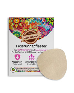 Overpatch Fixierungspflaster rund beige