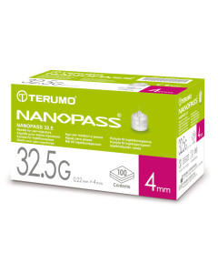 Nanopass Kanüle 32.5 G x 4 mm 100 Stück
