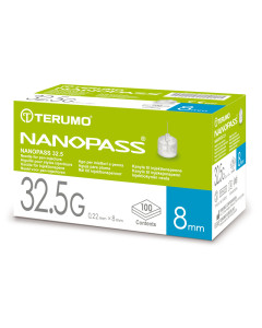 Nanopass Kanüle 32.5 G x 8 mm 100 Stück