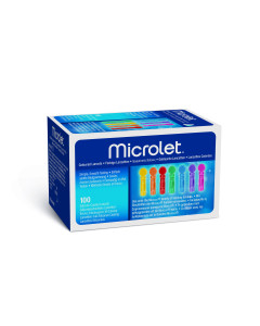 Microlet Lanzetten bunt 100 Stück