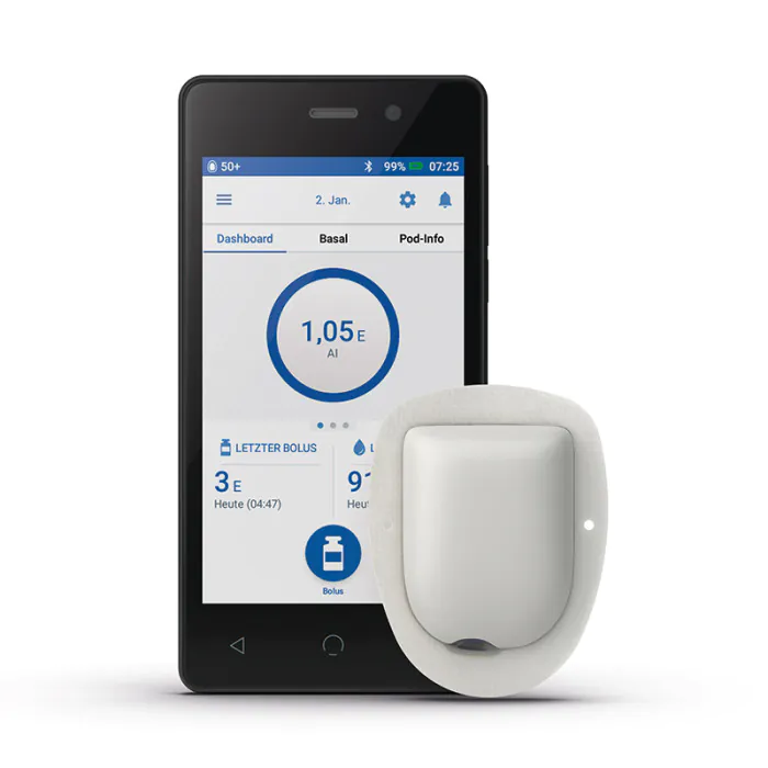 Omnipod DASH Starter Set mg/dl (PDM Kit + 10 Pods)