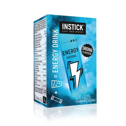 Zuckerfreies Instant-Getränk Energy mit Frucht-Geschmack