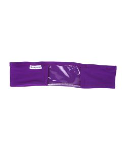 Bauchband mit Sichtfenster lila 50-54 cm