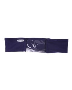 Bauchband mit Sichtfenster blau 70-74 cm