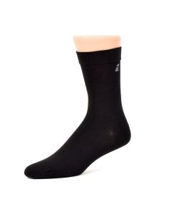 Diabetiker Socke klassisch schwarz 39-42